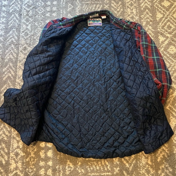 Himalayas brand Blue and Red Plaid flannel Men's Shirt/jacket size 2X (SKU 131) - Picture 5 of 8